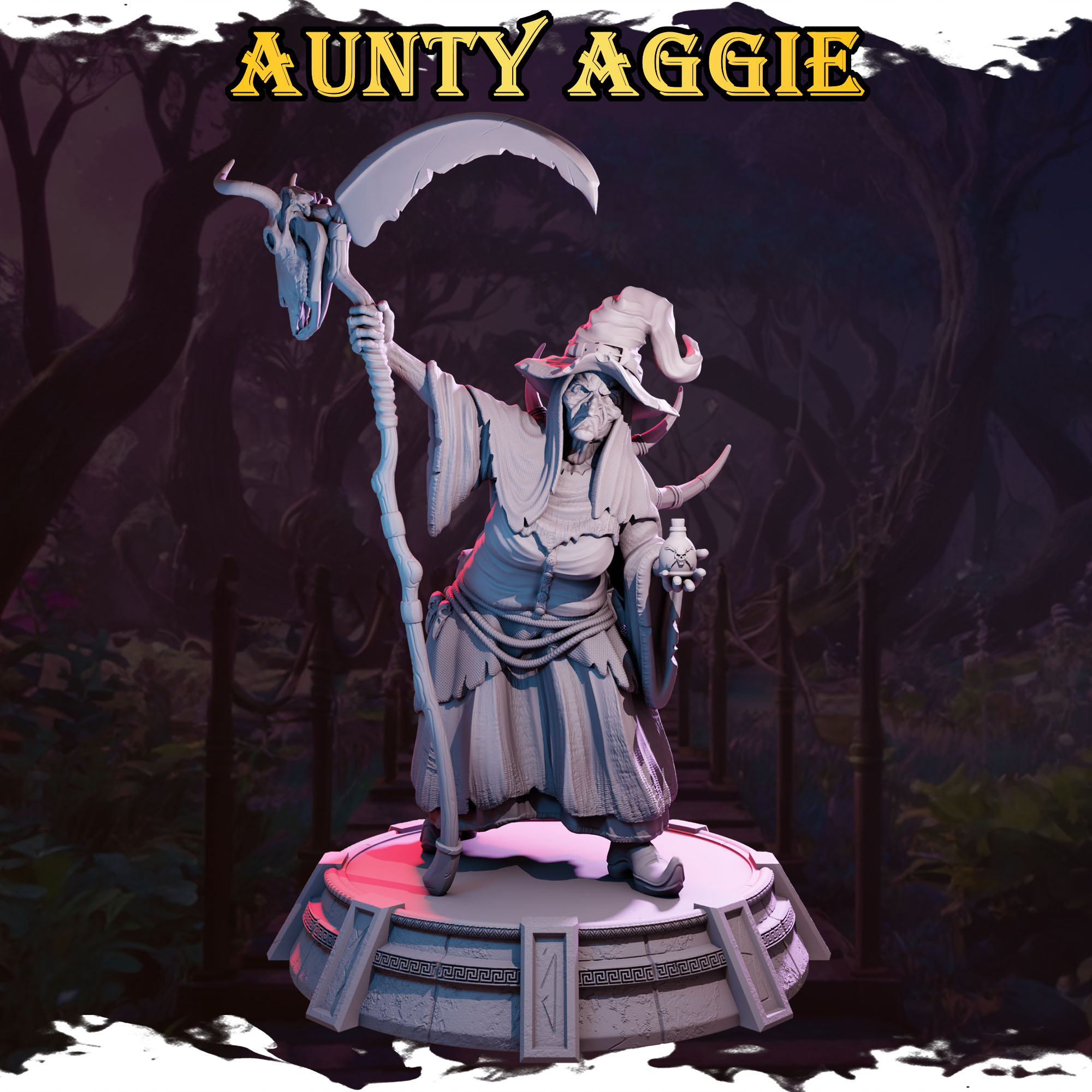 Aunty Aggie from Ladies of Fairy Tales (Bust included)
